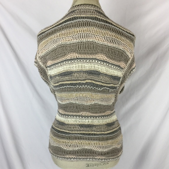 Anthropologie Leifsdottir handknit chain Sweater S - Picture 3 of 8